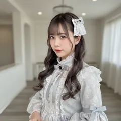 量産型リボン ヘアクリップ ピンク 推し活グッズ リボン  ヘアアクセサリー リボンクリップ ハーフツイン 大きめ  ロリィタ ロリータファッション オーダーメイド