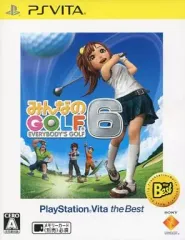 【中古】PSVITAソフト みんなのGOLF6[Best版](本体同梱ソフト)
