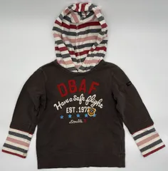 ☆セット割対応☆ ダブルビー キッズ 長袖 パーカー 薄手トップス 110cm （1357）