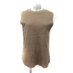 ジャーナルスタンダード レリューム JOURNAL STANDARD relume カットソー ワッフル地 ノースリーブ F 茶 ブラウン /YI