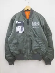 ★4421☆ALPHA×SILAS×JAMIE MORGAN アルファ/サイラス/ジェイミー モーガン 110244021003 MA-1 JACKET フライトジャケット　M