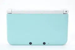 【爽やかカラー】Nintendo ニンテンドー 3DS LL ミント×ホワイト 本体 動作良好 オシャレなツートンデザイン 大画面 任天堂 レトロゲーム