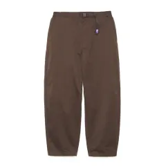 THE NORTH FACE パープルラベル チノ ワイド テーパード フィールド パンツ ブラウン 30