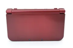 【美品・上下IPS液晶・動作良好】New Nintendo ニンテンドー3DS LL メタリックレッド 上下画面IPS液晶 レトロゲーム好きにもおすすめ