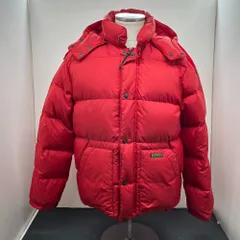 06w19286 Polo by Ralph Lauren 赤 フード付きダウンジャケット M   【中古品】