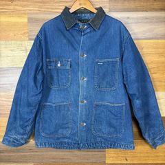 ヴィンテージ ELY デニムカバーオール 70s USA製 チョアジャケット 70s ELY ブランケット付き デニム カバーオール ヴィンテージ 古着