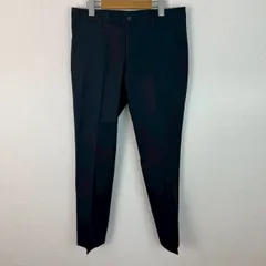 Paul Smith ポールスミス パンツ 無地 ブラック Lサイズ メンズ 古着 モード シンプル　スラックスのサムネイル