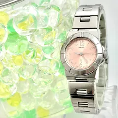 【新品電池】SEIKO セイコー lk ルキア レディース 腕時計 ピンク シルバー 4N21-1130 970210