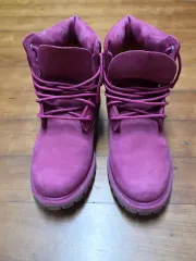 Timberland 50周年限定モデル レディース ピンクブーツ (235)