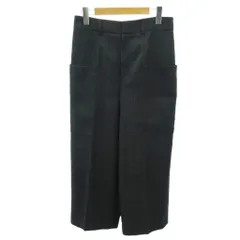 イエナ IENA ワイドパンツ スラックス ハイウエスト 38 グレー 0928 ■YHS5