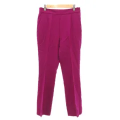 イエナ IENA 美品 ストレートパンツ スラックス 38 パープル 紫 /YJ ■YHS12