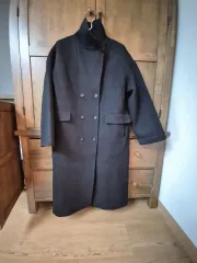 黒色 ロングコート
