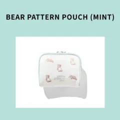 BTS JIN ジェラートピケ gelato pique ジェラピケ ポーチ ミント ジン コラボ 公式