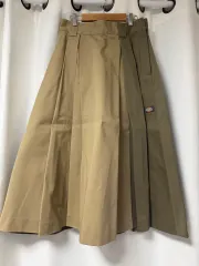 ニコアンド × ディッキーズ ロング フレア タック スカート