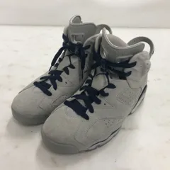 02w23009 ナイキ NIKE  AIR JORDAN 6 RETRO  グレー  27.0cm 中国製 メンズ  箱なし  スニーカー  【中古品】
