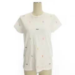 ポロ ラルフローレン POLO RALPH LAUREN Tシャツ ポニー刺繍 ホワイト M 250717E ■F