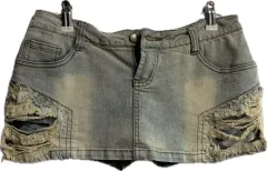 ヴィンテージ デニムスカート ミニスカート