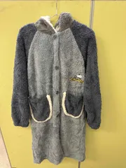 レディース もこもこ珊瑚フリース ルームウェア パーカー 秋冬用 厚手 長袖　D-582　bu1