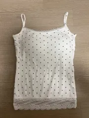 ドット ノースリーブ 新品