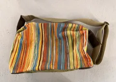 ポール・スミス マルチカラー ストライプ ショルダーバッグ
