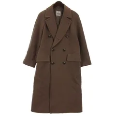 B&Y ユナイテッドアローズ BEAUTY&YOUTH ビューティー&ユース HAMILTON LAMBSWOOL チェスター コート ブラウン S ■TC