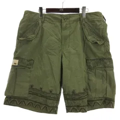 デニム&サプライ ラルフローレン DENIM & SUPPLY RALPH LAUREN カーゴ ショートパンツ カーキ 38 ☆AA★