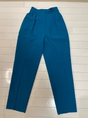 Mila Owen ウエストゴム センタープレスパンツ ブルー サイズ0  古着