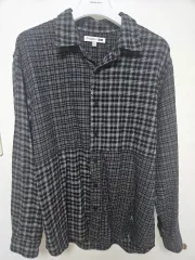 L UNIQLO jwa フランネル チェックシャツ