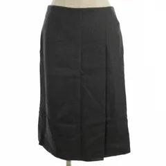 ユナイテッドアローズ UNITED ARROWS タグ付き タイトスカート ひざ丈 グレー 38 ■TC