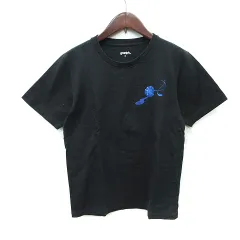 グラニフ graniph Tシャツ カットソー 半袖 SS 黒 ブラック /YI