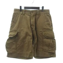ポロ バイ ラルフローレン Polo by Ralph Lauren カーゴショーツ ハーフパンツ コットン ベージュ 32 ■GY14