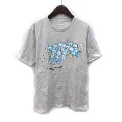 グラニフ graniph Tシャツ カットソー 半袖 S グレー /YI