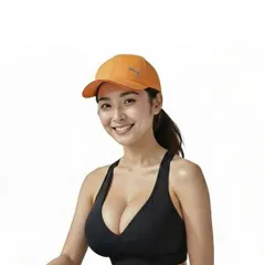 送料無料 新品 プーマ ランニング キャップ 野球帽 オレンジ PUMA シェイプアップ トレーニングのサムネイル