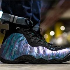 NIKE AIR FOAMPOSITE ONE HOLOGRAM US8 新品 - メルカリ