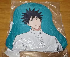 現物) 呪術廻戦 SEGA ラッキーCOOGI(クージー) 伏黒（ふしぐろ）恵 型抜きクッション + ステッカーセット