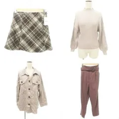 グレイル GRL 美品 Mサイズ他 4点セット おまとめ タグ付きあり ショーパン トップス マルチカラー