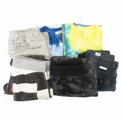 ユニオンステーション UNION STATION エドウィン EDWIN 他 Tシャツ ショートパンツ デニム まとめ 6点セット 半袖 クロップド S M 31 黒 ブラック 他 /GV