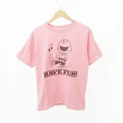 美品 サファリ ラウンジ Safari Lounge スヌーピー Tシャツ 半袖 XSサイズ ピンク