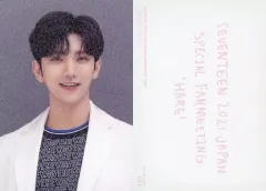 【中古】コレクションカード(男性) 011：SEVENTEEN/JOSHUA(ジョシュア)/ホログラムカード/「SEVENTEEN 2021 JAPAN SPECIAL FANMEETING ’HARE’」トレーディングカード