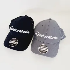 テーラーメイド TaylorMade ゴルフ 帽子 キャップ 2個セット 別布 メッシュ ロゴ 刺繍 ブラック 黒 グレー L/XL F