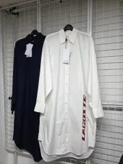 ラコステ シャツ ロング丈ワンピース 新品 (タグ付き)