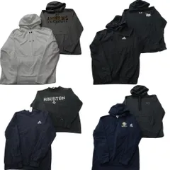 古着卸 まとめ売り スポーツブランドMIX スウェット 8枚セット (メンズ L ) アンダーアーマー アディダス ワンポイント 中古 古着 ND8291