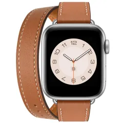 【新着商品】watch バンド apple レザー 2重巻き アップルウォッチ バンド レディースメンズ 細い 42mm 41mm 40mm 38mm 44mm 45mm 46mm 49mm 交換 iWatch Ultra3 コンパチブル 2 Ultra SE