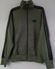 アディダス ファイヤーバード カーキ カーキ ブラック トラックジャージ ジャージ ジップアップジャージ 105/XL