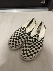 VANS チェック スリッポン 250サイズ