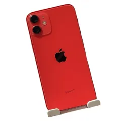 安心保証付き 中古美品 iPhone 12 mini 128GB レッド（SIMフリー）A26