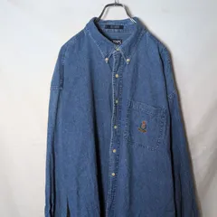 【Ralph Lauren/ラルフローレン】デニム 長袖 シャツ f383 huyu