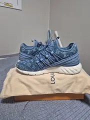 ルイヴィトン デニム モノグラム スニーカー