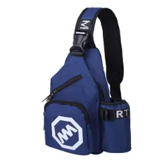 ショルダーバッグ ボディバッグ レディース メンズ 斜めがけ 肩掛け リュック ワンショルダーバッグ おしゃれ 防水 軽量 旅行 男女兼用 (ディープブルー)