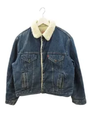 リーバイス Levi's 80s 70608 0216 デニム ボアジャケット USA製 44R Gジャン ヴィンテージ アウター